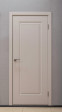 Межкомнатная дверь QB-7 ПГ Премиум капучино Quest doors