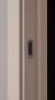 Межкомнатная дверь QB-7 ПГ Премиум капучино Quest doors