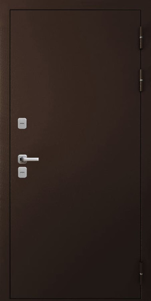 Входная дверь Аляска ТЕРМО Антик медь ФЛЗ-панорама Сандал белый AGAT